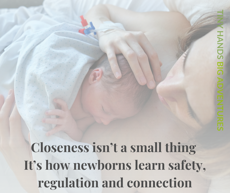 Why babies need skin to skin: the early closeness that shapes safety, regulation and connection
