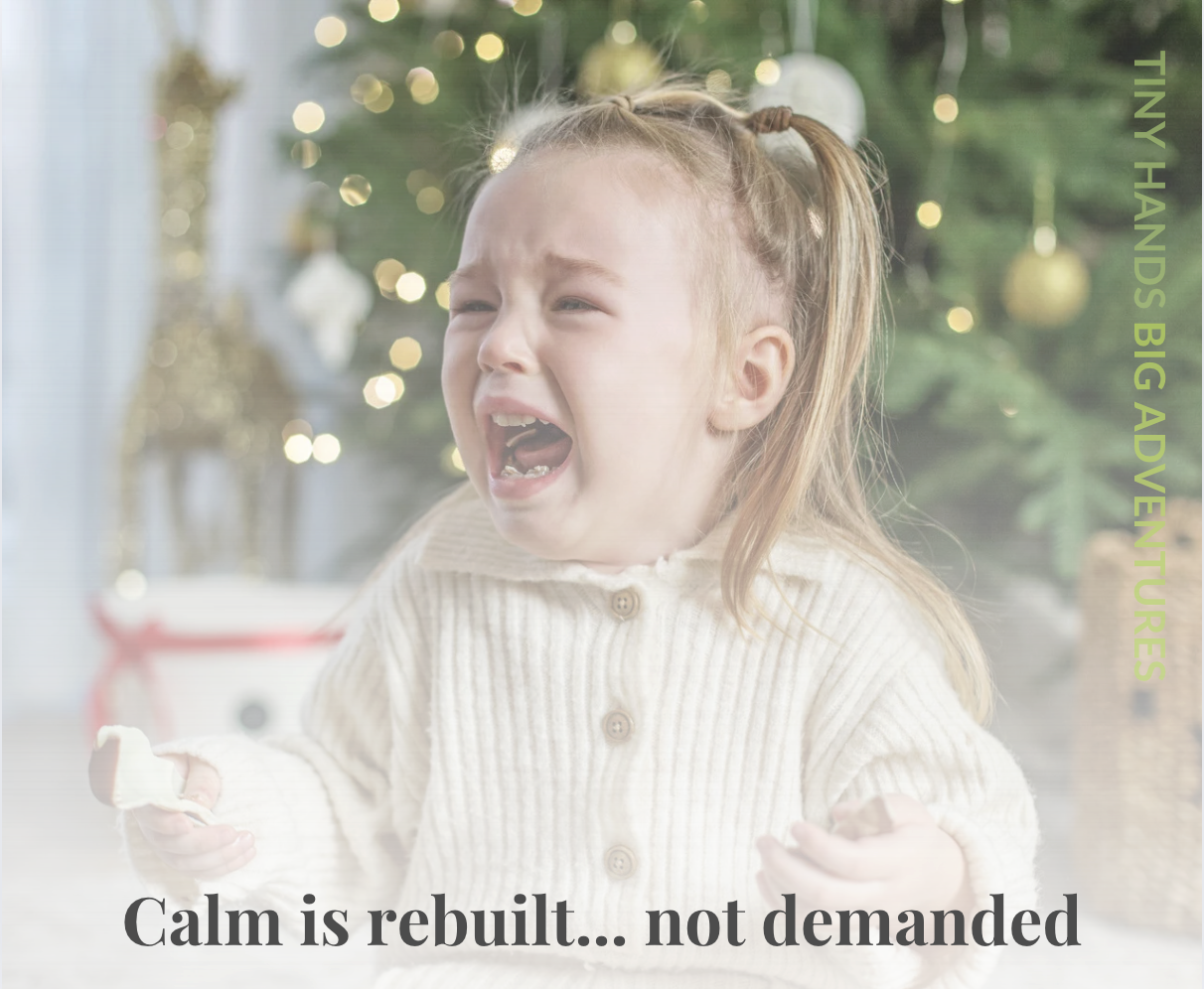 Emotional regulation after busy times: helping children find their way back to calm