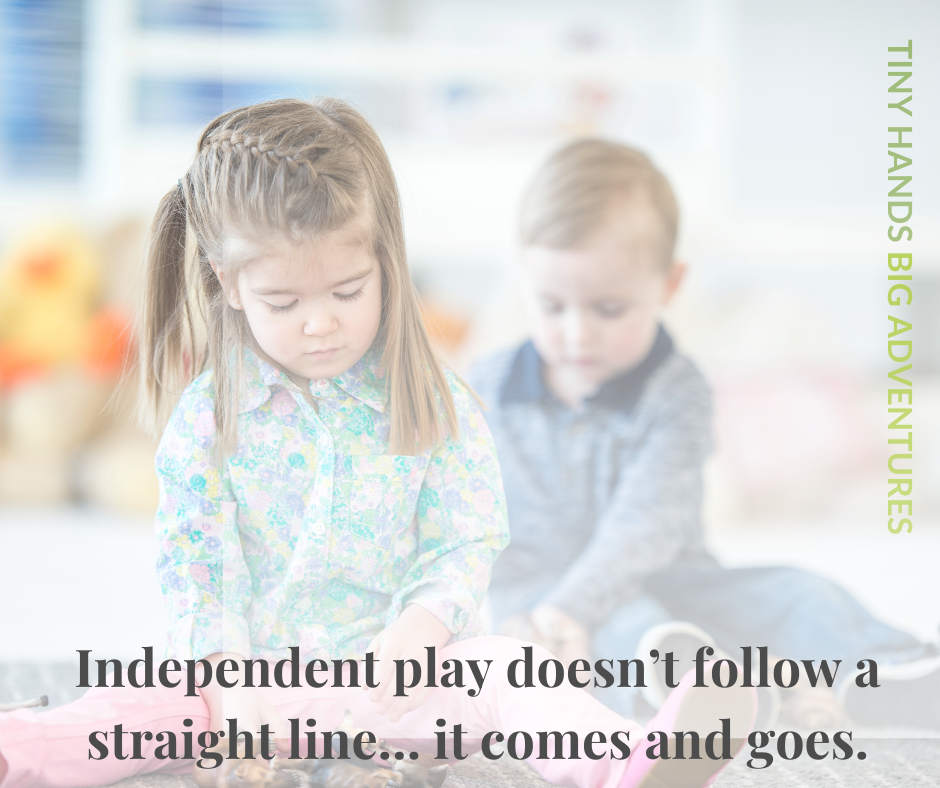 Independent play: how it develops and how to encourage it gently