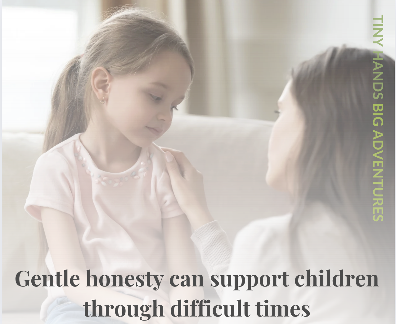 Talking to children about terminal illness and death: gentle, honest support through loss