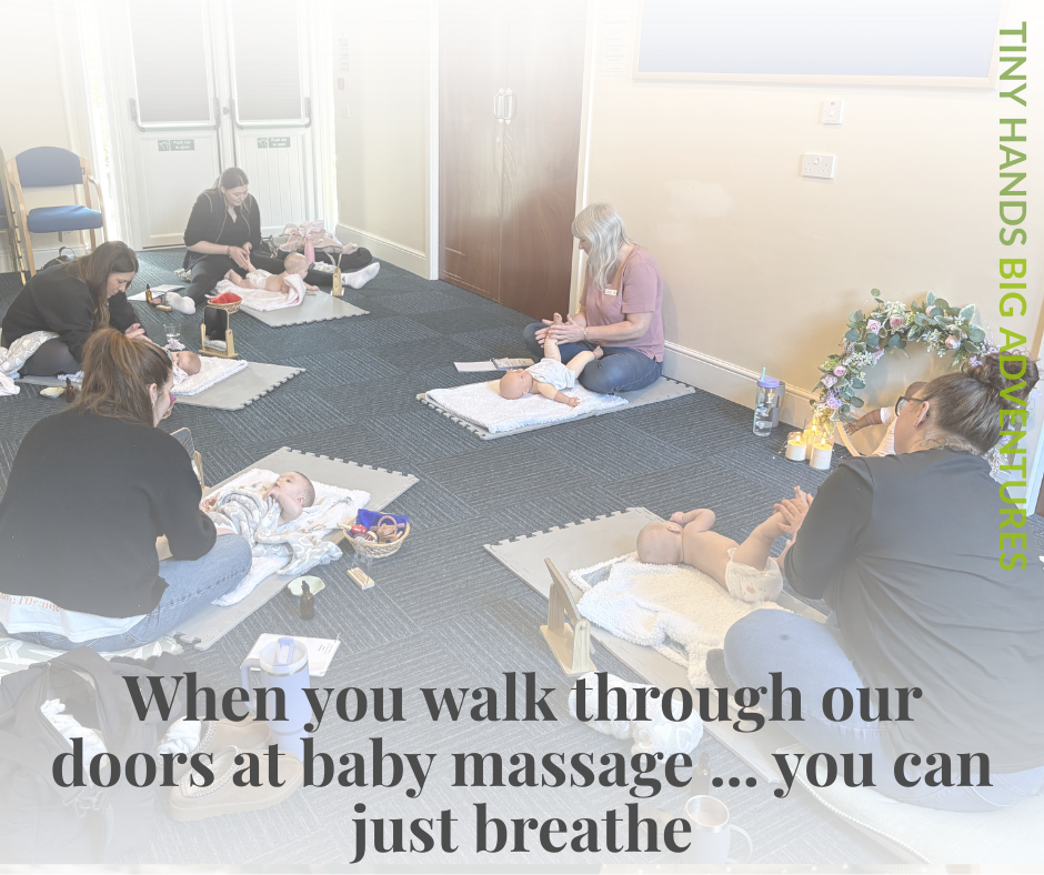 What actually happens at a baby massage class?