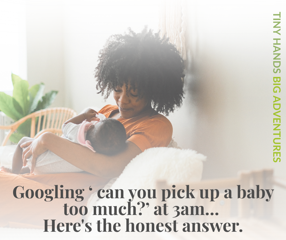 Can You Pick Up Your Baby Too Much?